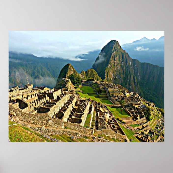 Machu Picchu, Peru Poster | Zazzle.co.uk