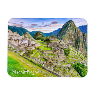 Machu Picchu Peru Scenic Travel Magnet