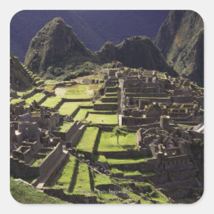 Machu Picchu, Peru Square Sticker