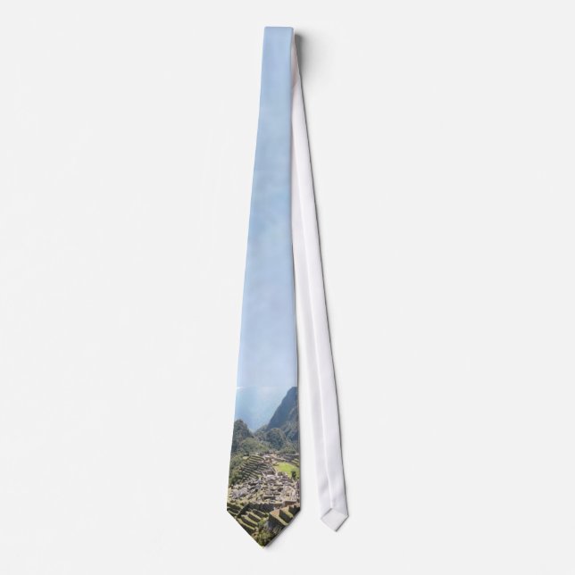 Machu Picchu Peru Tie (Front)
