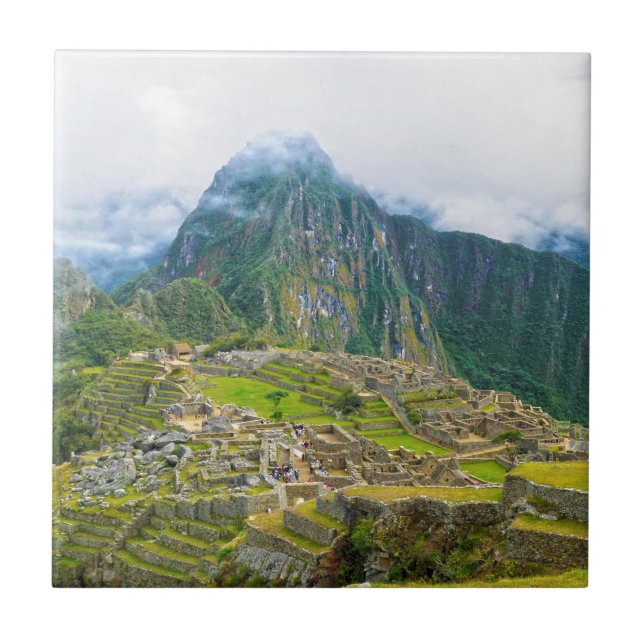 Machu Picchu, Peru Tile (Front)