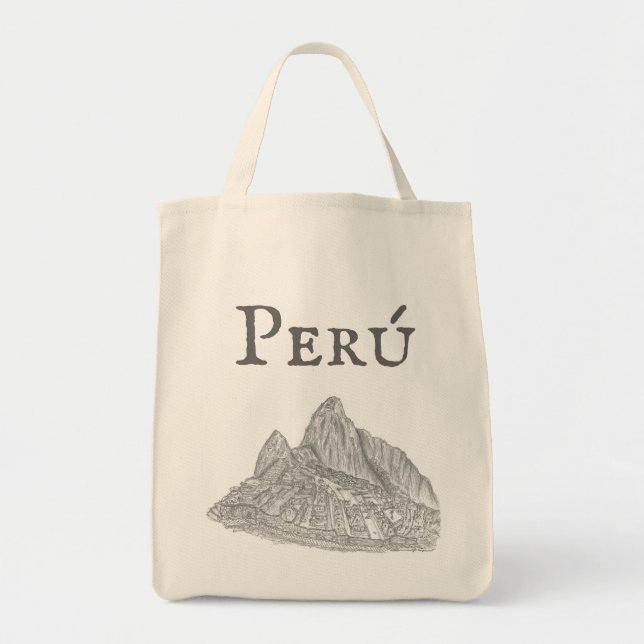 Machu Picchu, Perú Tote Bag (Front)