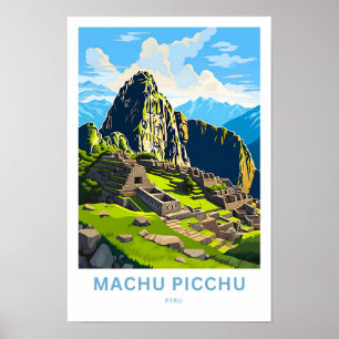 Machu Picchu Peru Travel Print