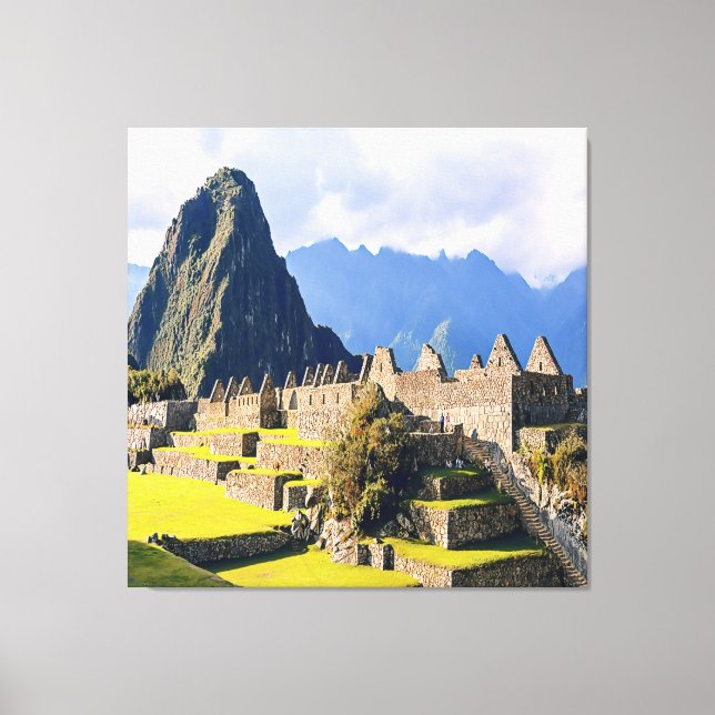 MACHU PICCHU - Peru - view Canvas Print (Front)