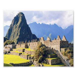MACHU PICCHU - Peru - view Photo Print