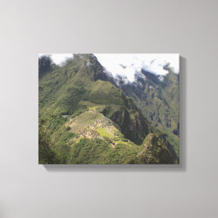 Machu Picchu Photo Canvas Print