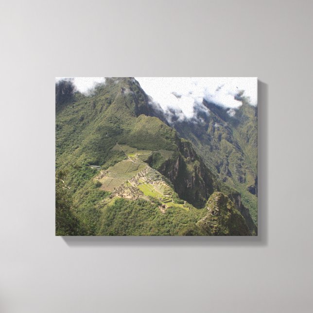 Machu Picchu Photo Canvas Print (Front)