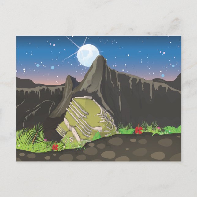 Machu Picchu Postcard (Front)