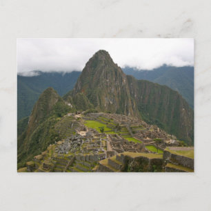 Machu Picchu Postcard