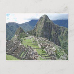 Machu Picchu Postcard