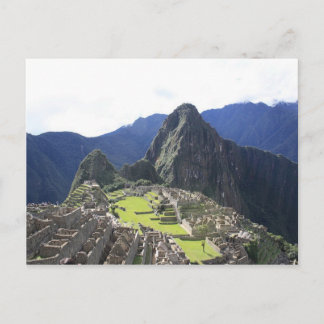 Machu Picchu Postcard