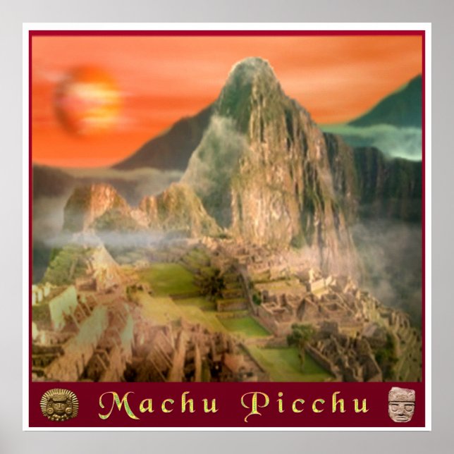 Machu picchu poster (Front)