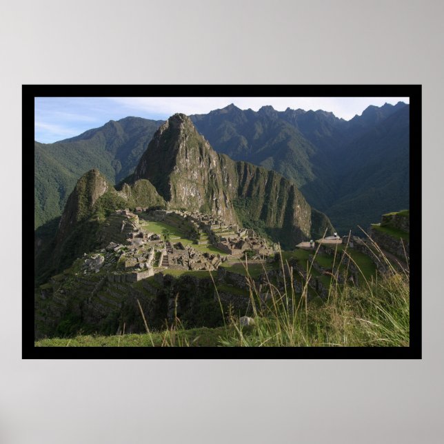Machu Picchu Poster (Front)