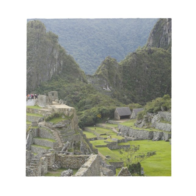 Machu Picchu, ruins of Inca city, Peru. 2 Notepad (Front)