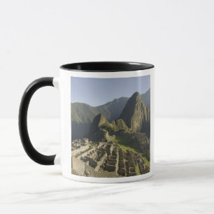Machu Picchu, ruins of Inca city, Peru. Mug