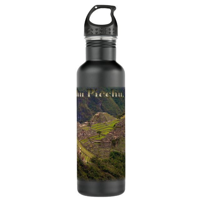 Machu Picchu Ruins, Peru 710 Ml Water Bottle (Front)