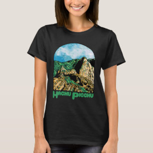 Machu Picchu Souvenir Peru Ruined city South Ameri T-Shirt