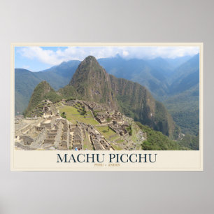 Machu Picchu Stone Terraces Poster