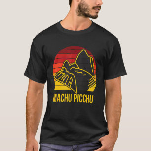 Machu Picchu Valley In Peru Ruined City Built By I T-Shirt