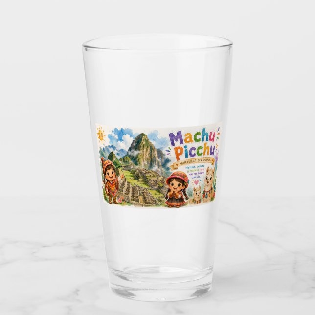 MACHUPICCHU KIDS DECOR GLASS (Front)
