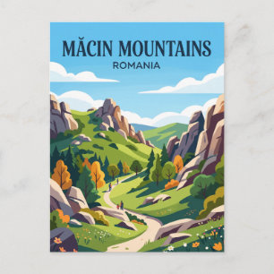 Măcin Mountains National Park Romania Postcard