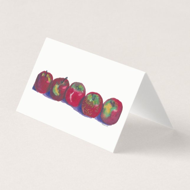 MacIntosh Apples Card (Front)