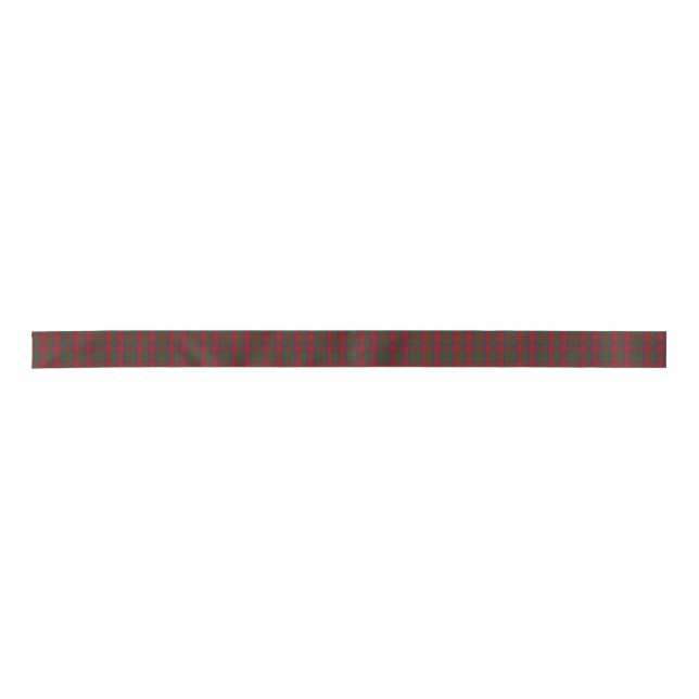 MacIntosh Clan Tartan Plaid Ribbon Satin Ribbon (Front)