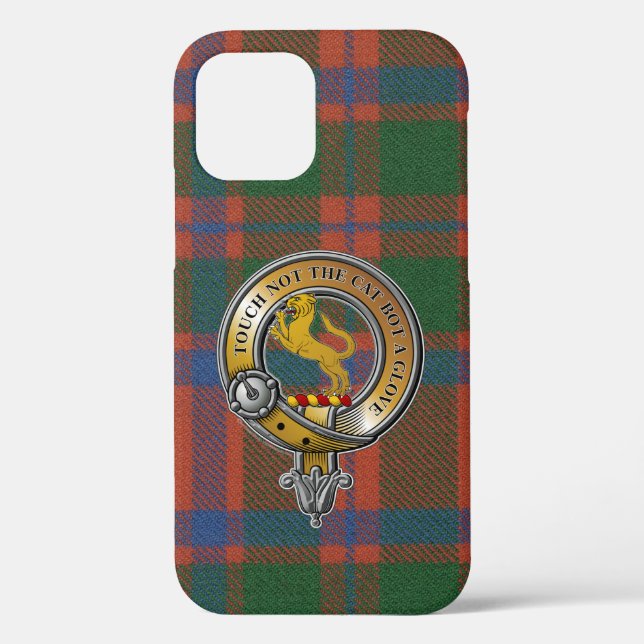 MacIntosh Tartan & Badge Case-Mate iPhone Case (Back)