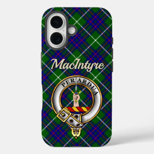 MacIntyre Clan Badge & Tartan iPhone / iPad case