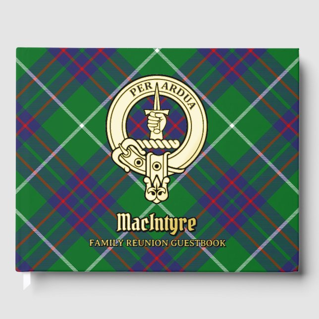 MacIntyre Family Reunion Guest Book (Front)