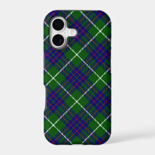 MacIntyre tartan green blue plaid