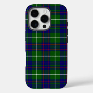 MacIntyre tartan green blue plaid iPhone 16 Pro Case