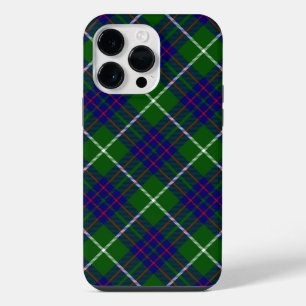 MacIntyre tartan green blue plaid iPhone 14 Pro Max Case