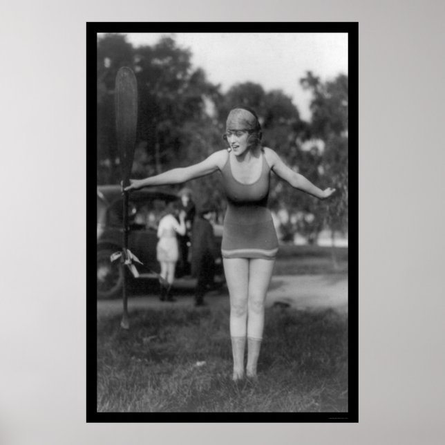 Mack Sennett Bathing Beauty 1915 Poster (Front)