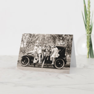 Mack Sennett Girls 1918 vintage Card