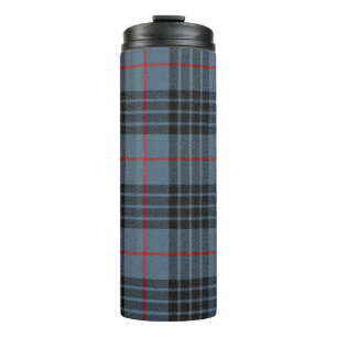 Mackay Blue Tartan Plaid Pattern Thermal Tumbler