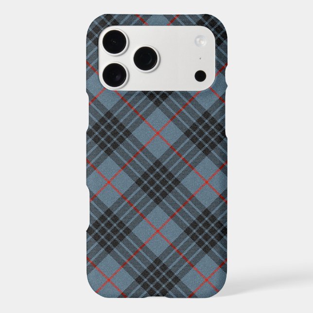 MacKay Blue Tartan Plaid Scottish Pattern (Back)