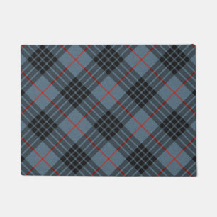 MacKay Blue Tartan Plaid Scottish Pattern Doormat