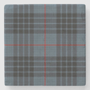 MacKay Blue Tartan Stone Coaster
