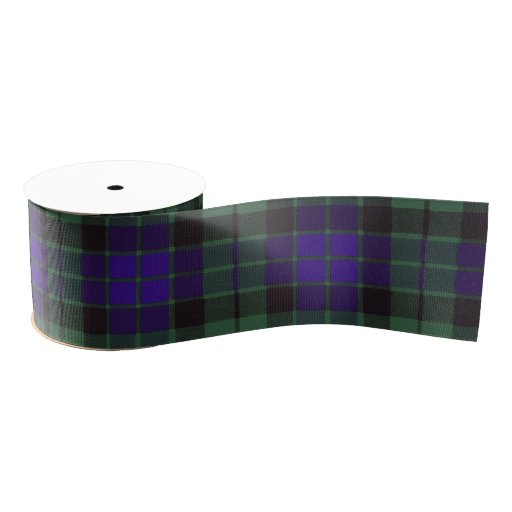 Mackay clan Plaid Scottish tartan Grosgrain Ribbon