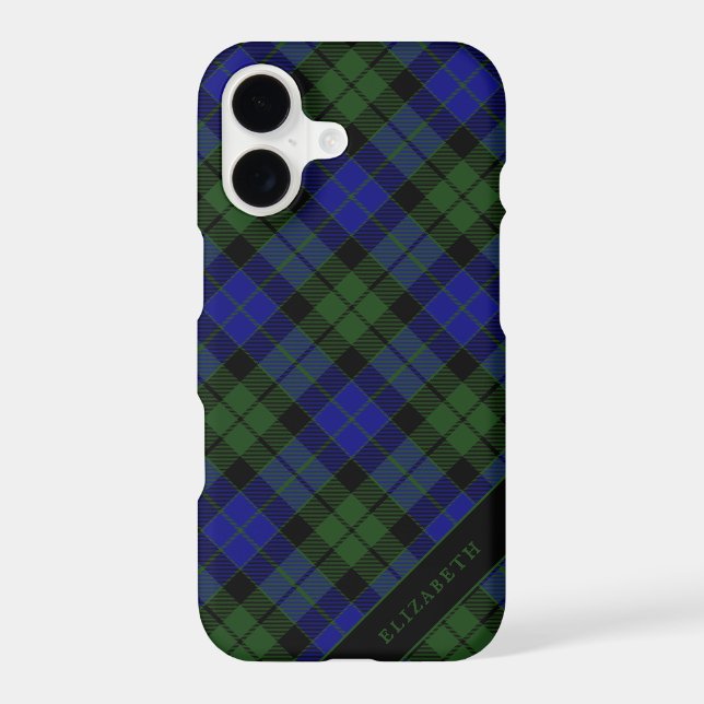 Mackay Clan Tartan Scottish Plaid (Back)