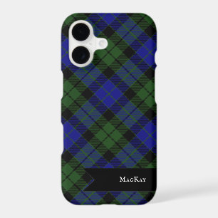 MacKay Green Scottish Clan Tartan Plaid
