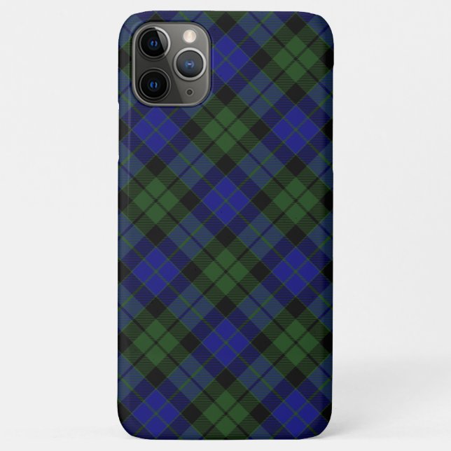 MacKay Green Scottish Clan Tartan Plaid Case-Mate iPhone Case (Back)