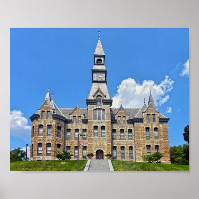 Mackay Hall, Park University Poster (Front)