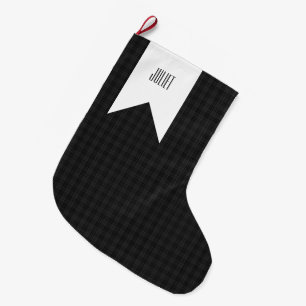 MacKay Marled Tartan Plaid Scottish Pattern Large Christmas Stocking