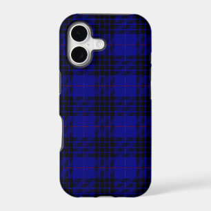 MacKay tartan blue black plaid