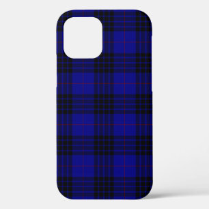 MacKay tartan blue black plaid iPhone 12 Pro Case