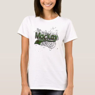 MacKay Tartan Grunge T-Shirt