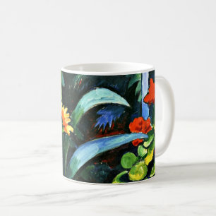 Macke - Flowers in the Garden Coffee Mug