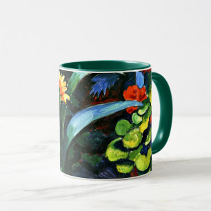 Macke - Flowers in the Garden, Mug
